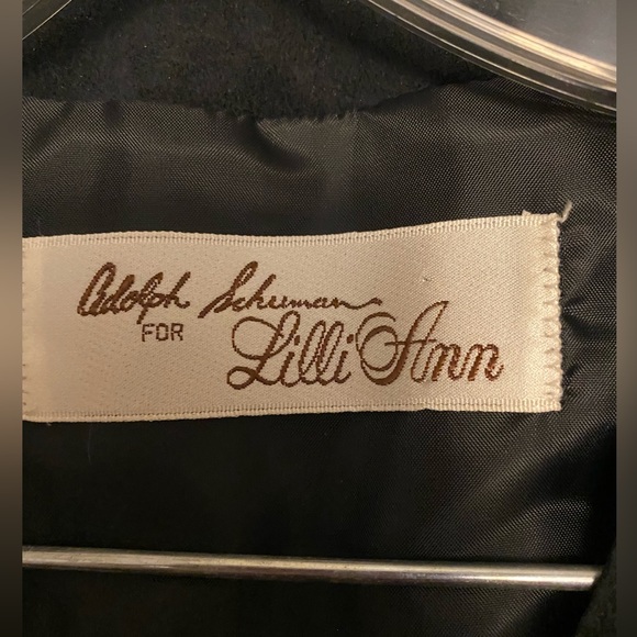 Vintage Adolph Schuman for Lilli Ann ultra suede jacket and skirt suit - Picture 7 of 9